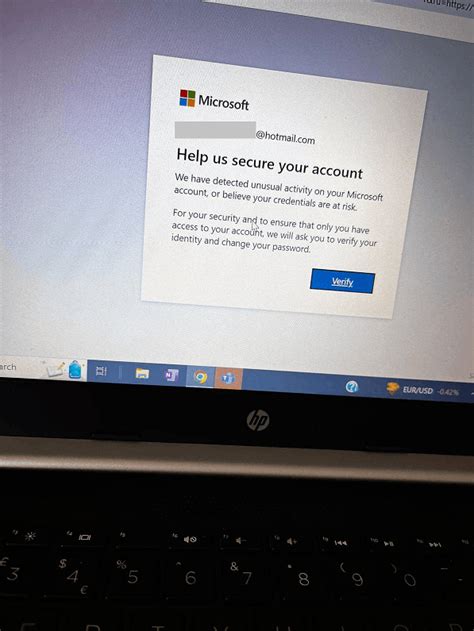 unable to sign into outlook.